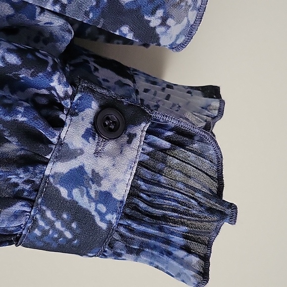 Marc Aurel Women's Animal Print Chiffon Blouse- Size 42 - Picture 6 of 16